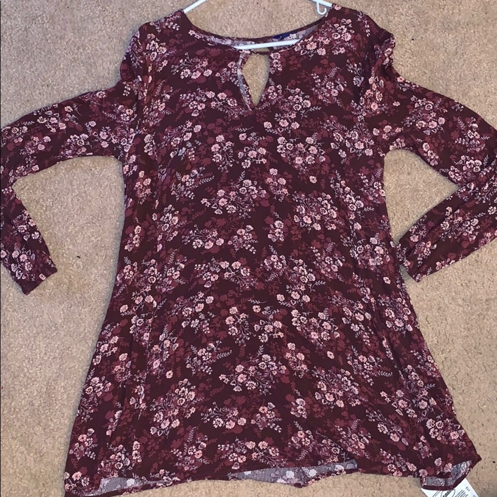Floral short dress